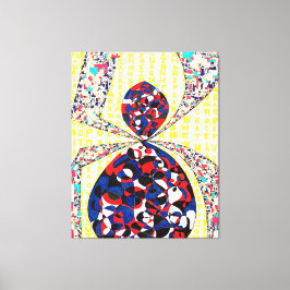 Lienzo Dios está en los detalles #3