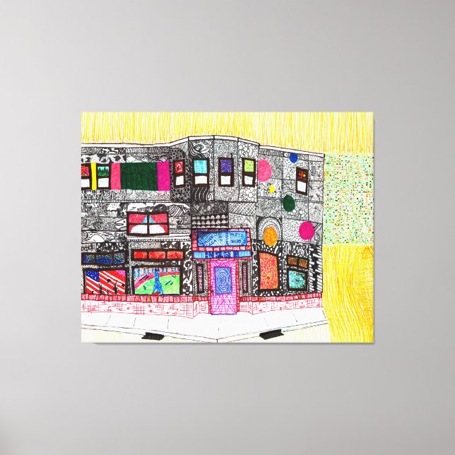 Lienzo Dios está en los detalles #7 (Anverso)