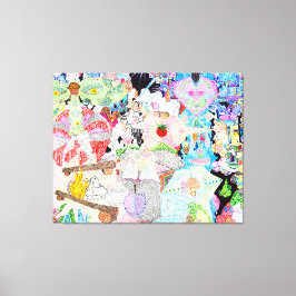 Lienzo Dios está en los detalles #8