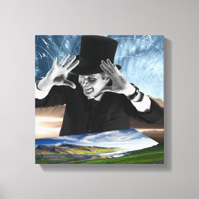 Lienzo Dios juega (Anverso)