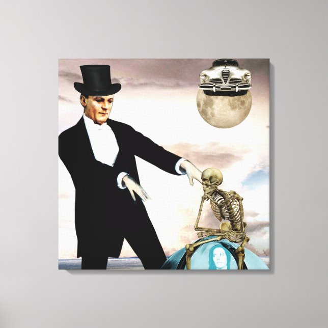 Lienzo Dios juega 1 (Anverso)