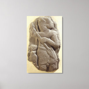 Lienzo Dios moabita de la tormenta, tierra antigua de