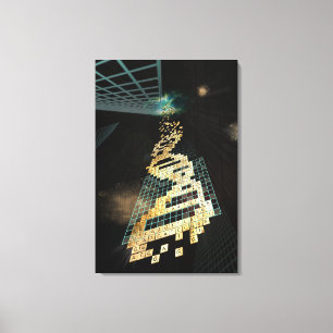 Lienzo Dios no juega los dados 2014