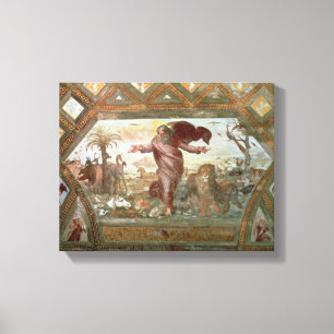 Lienzo Dios que crea la tierra