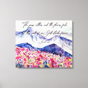 Lienzo Dios se para siempre