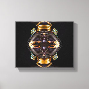 Lienzo Diosa africana