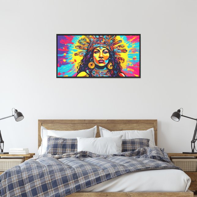 Lienzo Diosa de Chīmalmā de la fertilidad 4 (Insitu(Dormitorio))