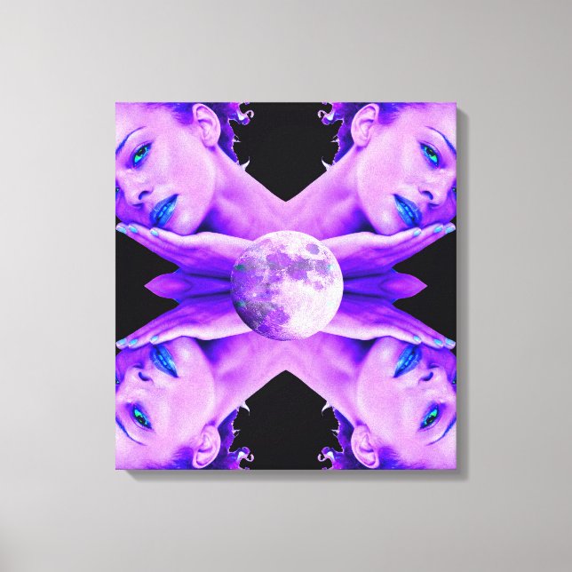 Lienzo Diosa de la luna Selene (Anverso)