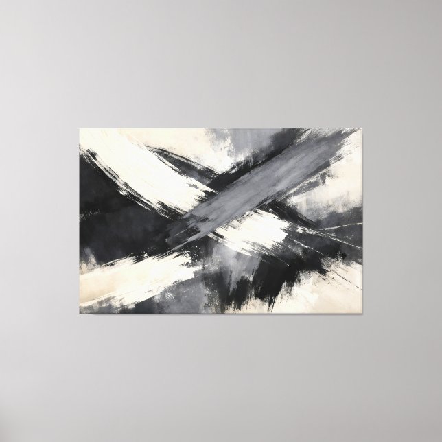 Lienzo Directional Silence (Anverso)