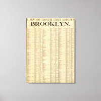 Directorio de calles de la página 1 de Brooklyn