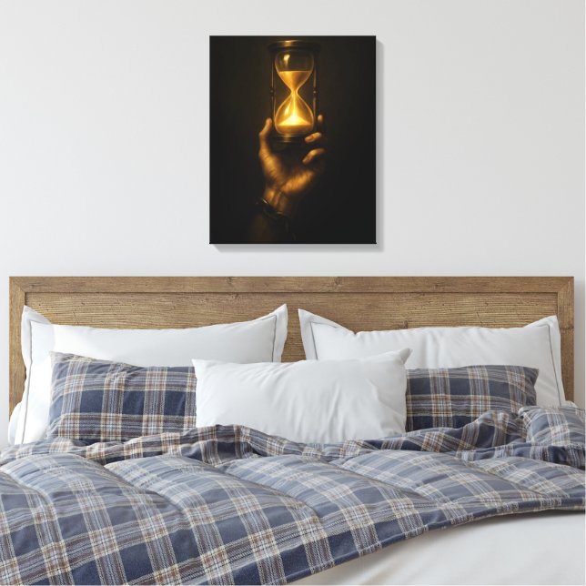 Lienzo Discipline Over Comfort Canvas Print (Insitu(Dormitorio))