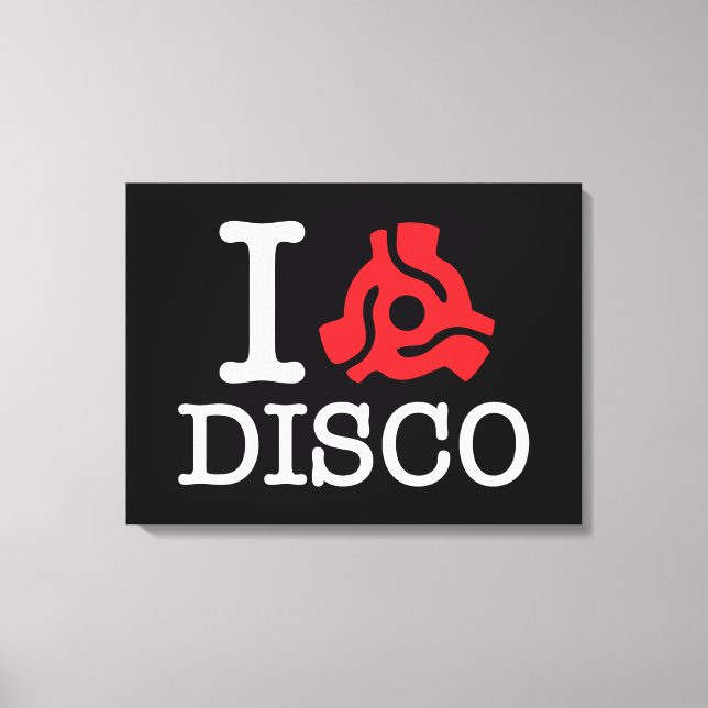 Lienzo Disco adaptador I 45 (Anverso)