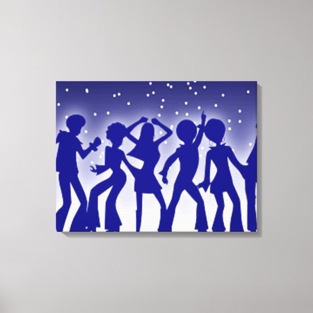 LIENZO DISCO DANCERS (Anverso)