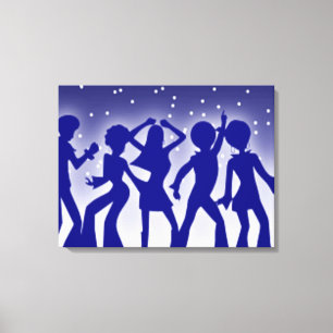LIENZO DISCO DANCERS