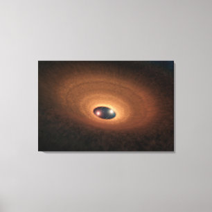 Lienzo Disco De Dusty Material Leftover De Star Formation