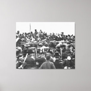 Lienzo Discurso de Gettysburg de Abe Lincoln: Fin de la G