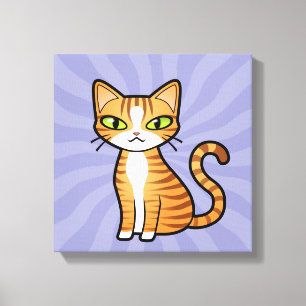 Lienzo Diseñar su propio gato Personalizado