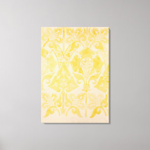 Lienzo Diseñe para un brocatel del terciopelo o de la