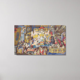 Lienzo Diseñe para una fan, posiblemente para señora de