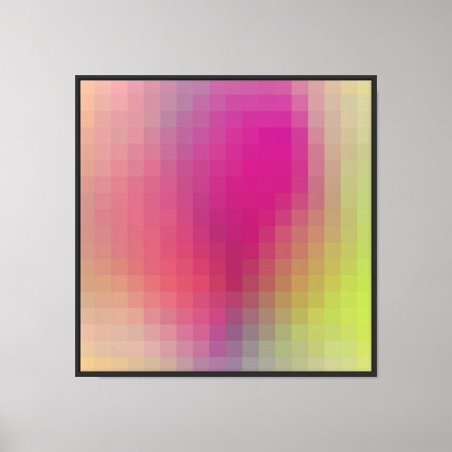 Lienzo Diseño abstracto genial (Anverso)