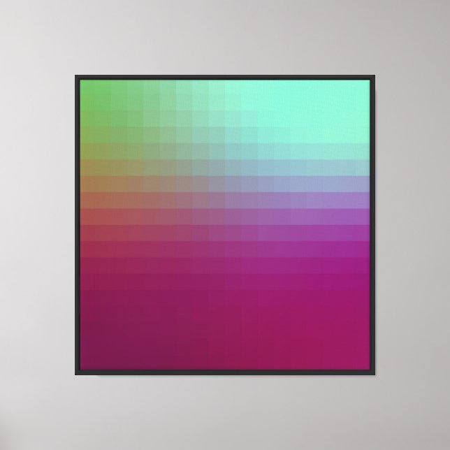 Lienzo Diseño abstracto genial (Anverso)