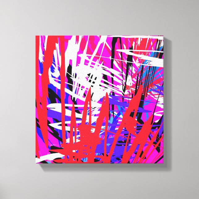 Lienzo Diseño abstracto moderno (Anverso)