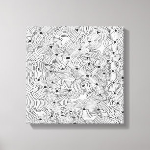 Lienzo Diseño abstracto original de la granja de hormigas