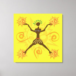 Lienzo Diseño africano