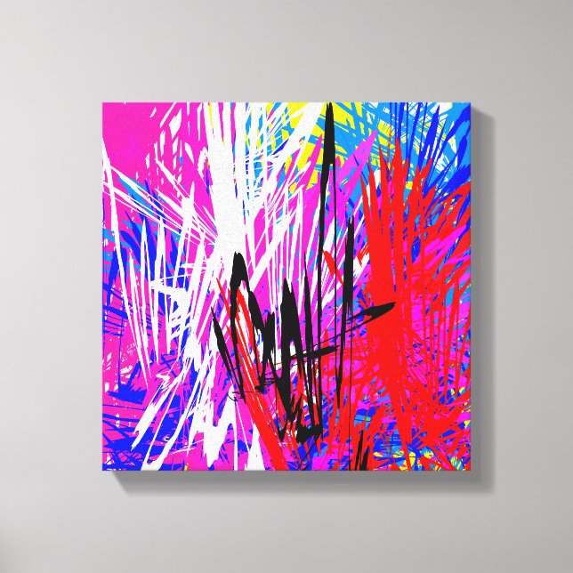Lienzo Diseño Artístico Genial (Anverso)