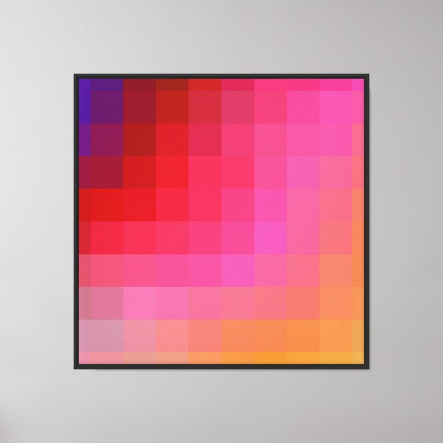 Lienzo Diseño artístico Ombre (Anverso)