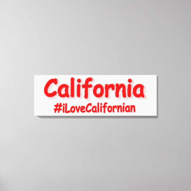 Lienzo Diseño "California". Comprar ahora (Anverso)