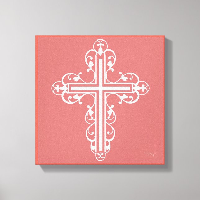 Lienzo Diseño cruzado de ausencias n.º 4 (Anverso)