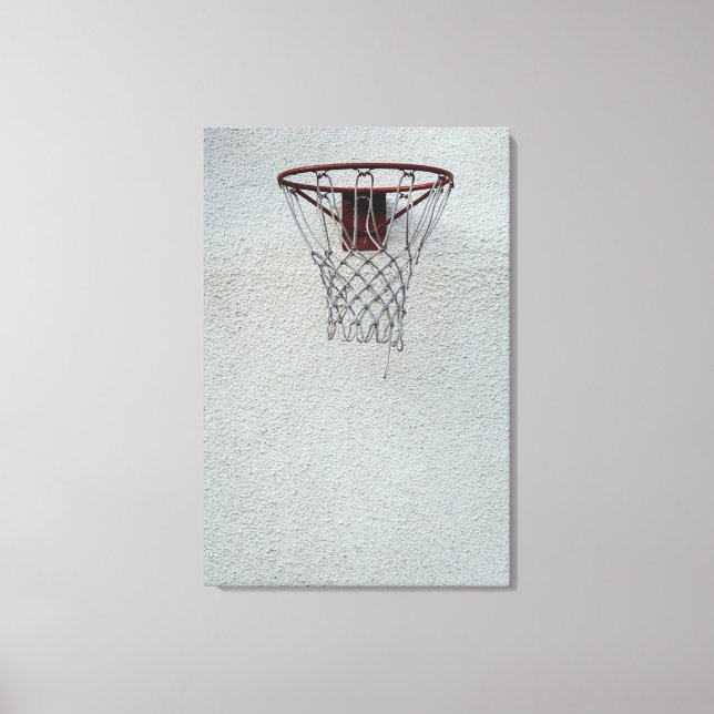 Lienzo Diseño de baloncesto (Anverso)