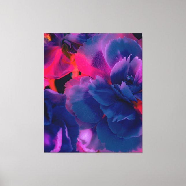 Lienzo Diseño de Bouquet floral (Anverso)