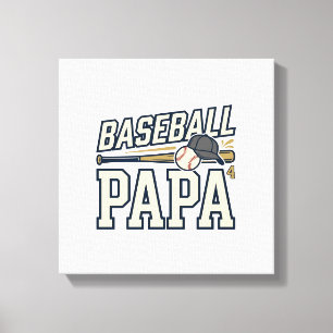 Lienzo Diseño de camiseta con grabado vintage de Papá de