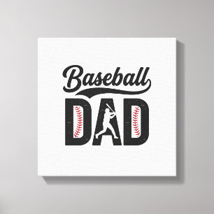 Lienzo Diseño de camiseta de grabado vintage de papá de b