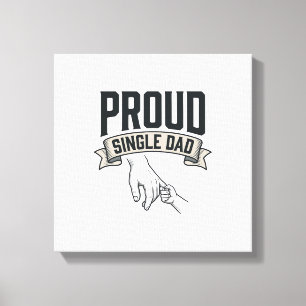 Lienzo Diseño de camiseta de grabado vintage de papá solt