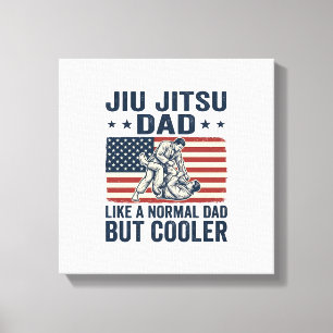 Lienzo Diseño de camiseta vintage de bandera de Papá de J