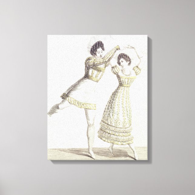 Lienzo Diseño de disfraces para un ballet (Anverso)