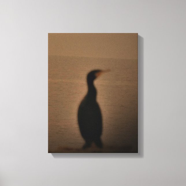 LIENZO DISEÑO DE ESTILO OCEÁN DE LOS AVES DE LAS CAÑAS DE (Anverso)