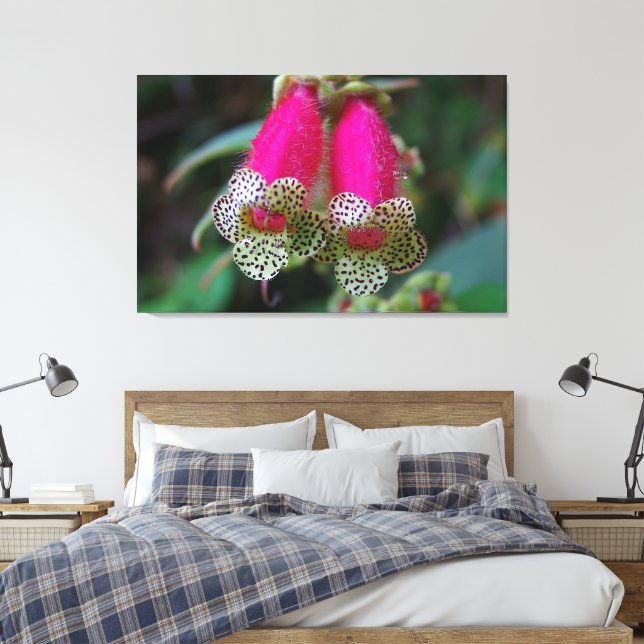 Lienzo Diseño de Flor de Leopardo (Insitu(Dormitorio))