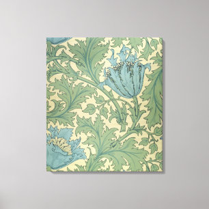 Lienzo Diseño de la "anémona" (materia textil)