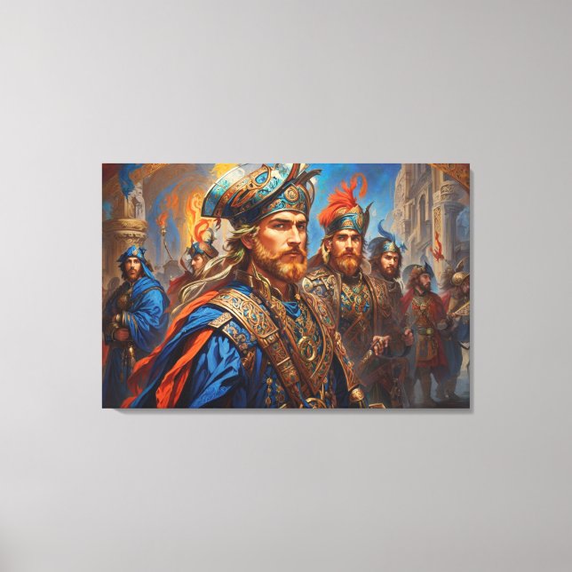Lienzo Diseño de la Revolución (Anverso)