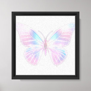Lienzo Diseño de mariposa abstracto de lujo elegante mode