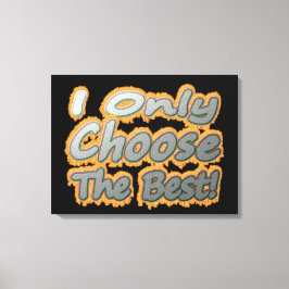 Lienzo Diseño De Material Artístico Cuto Acerca De "Elegi