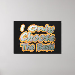 Lienzo Diseño De Material Artístico Cuto Acerca De "Elegi