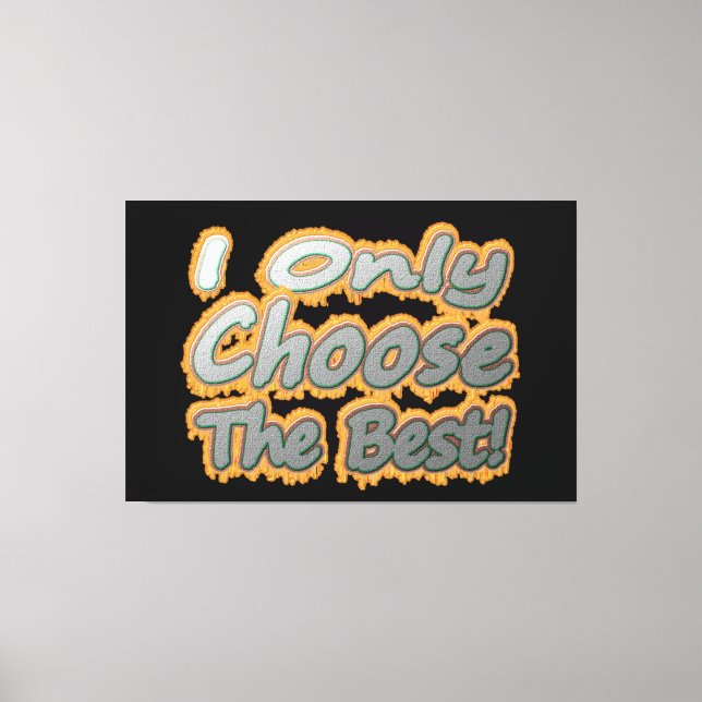 Lienzo Diseño De Material Artístico Cuto Acerca De "Elegi (Anverso)