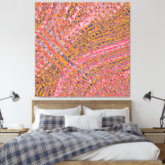 Lienzo Diseño de paisaje abstracto cuántico