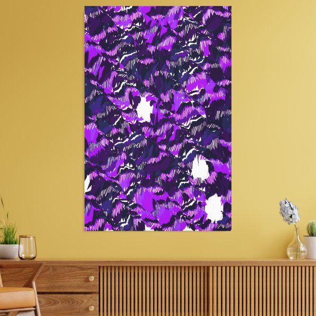 Lienzo Diseño de paisaje cuántico abstracto  (Insitu (Sala de estar))