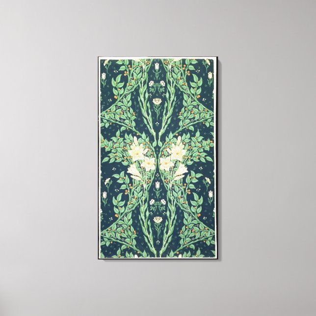 Lienzo Diseño de papel pintado de Francesca (Anverso)